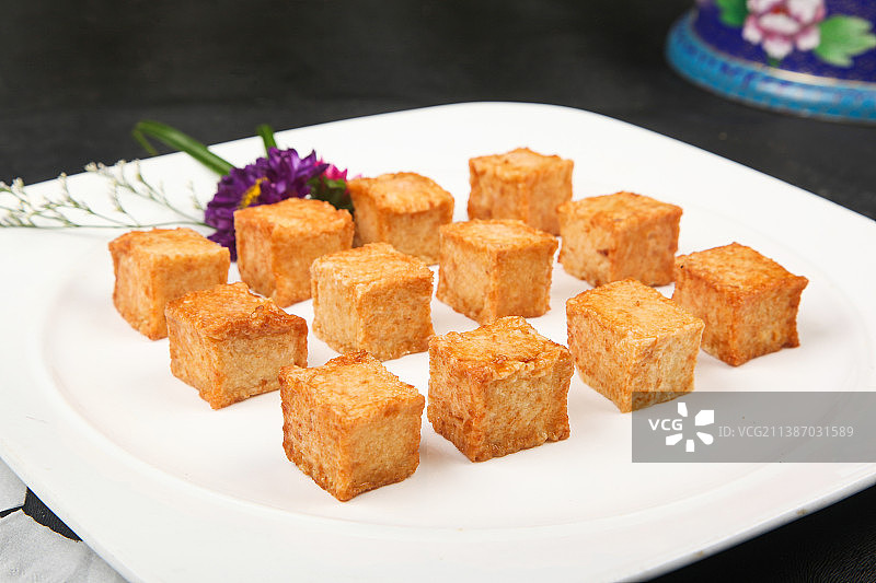 中餐美食-鱼豆腐图片素材