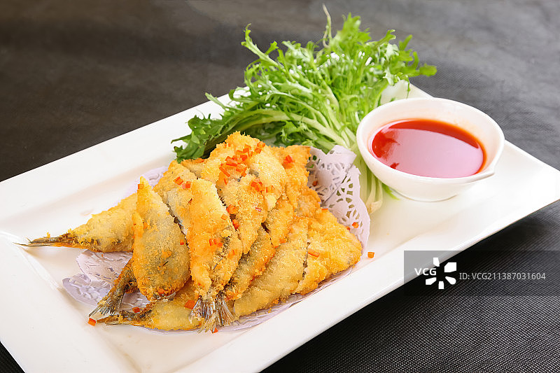 中餐美食-炸鱼排图片素材