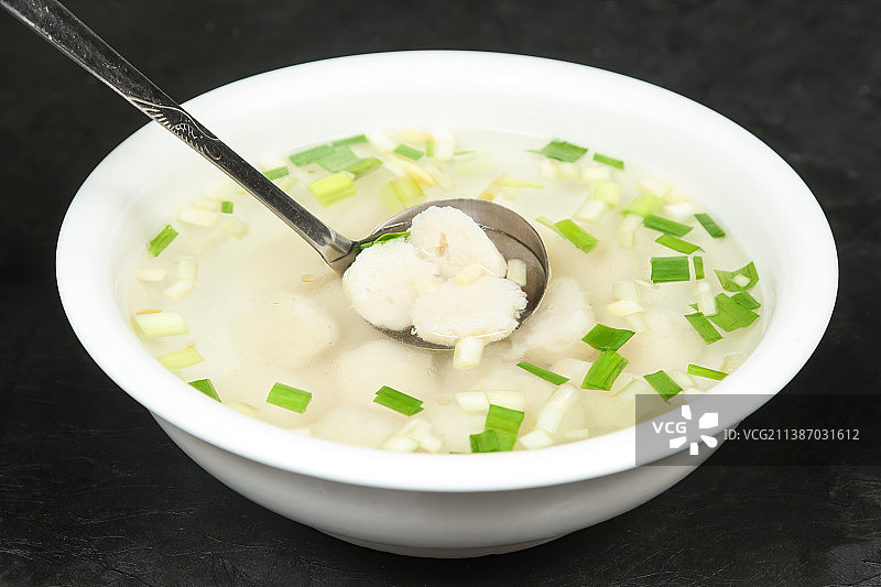 中餐美食-鱼丸汤图片素材