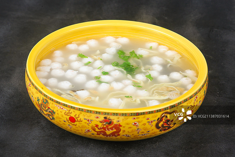 中餐美食-鱼丸汤图片素材