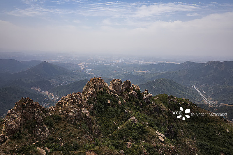 伏羲山五指岭图片素材