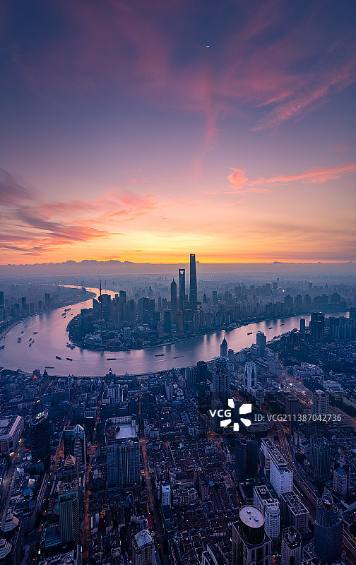 上海航拍图片素材