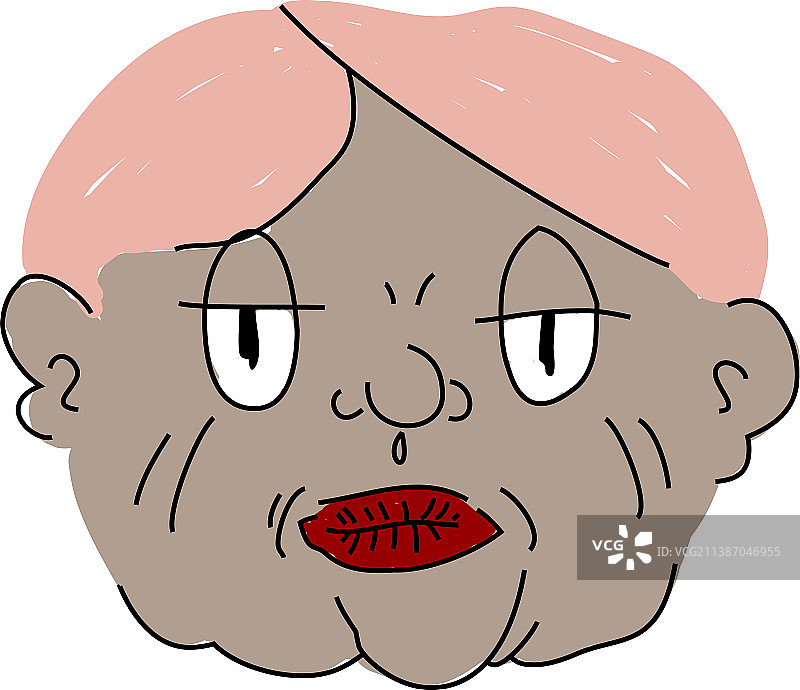 令人不快的叔叔阿姨的脸图片素材