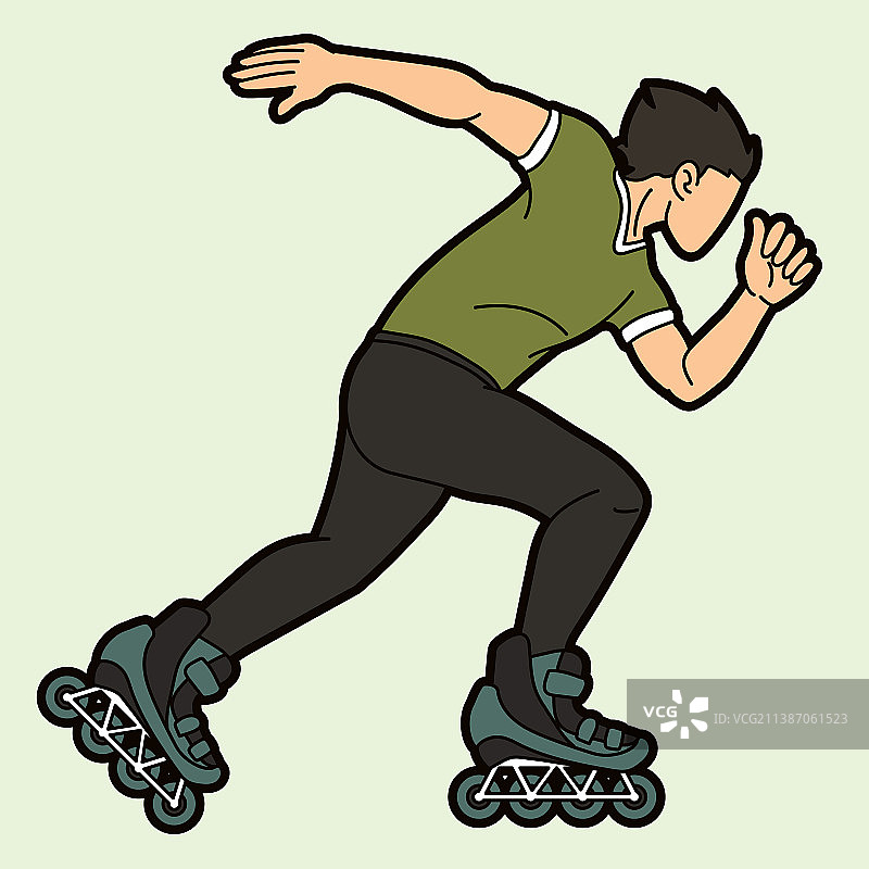 轮滑极限运动图片素材