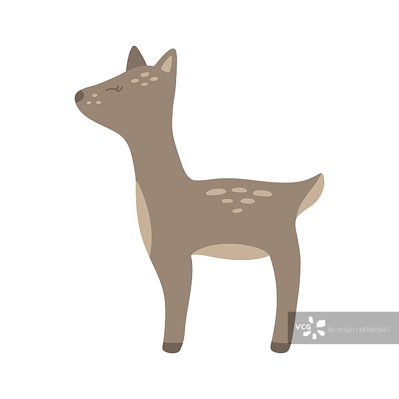 可爱的小鹿动物图片素材