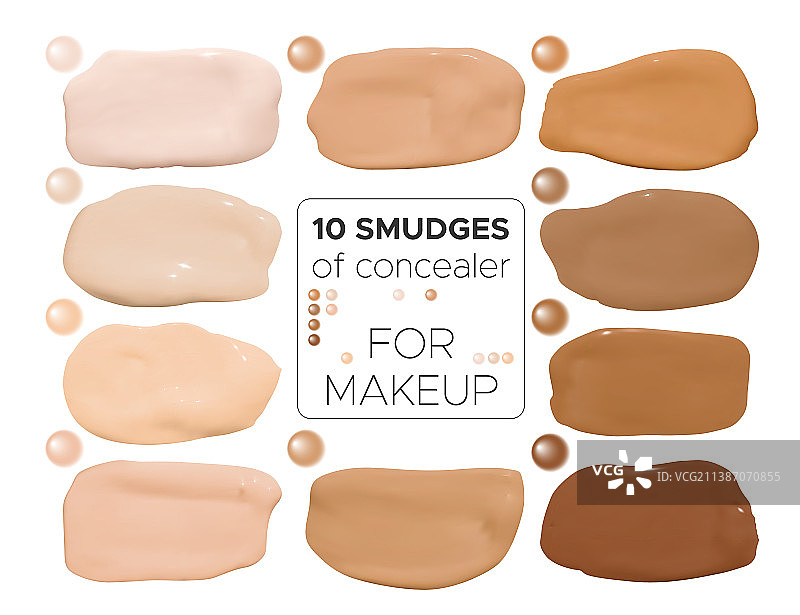 油漆粉底液污迹彩妆遮瑕膏图片素材