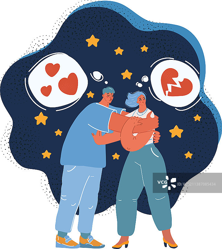 离婚裂痕图片素材