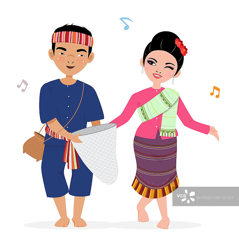 泰式舞蹈图片素材