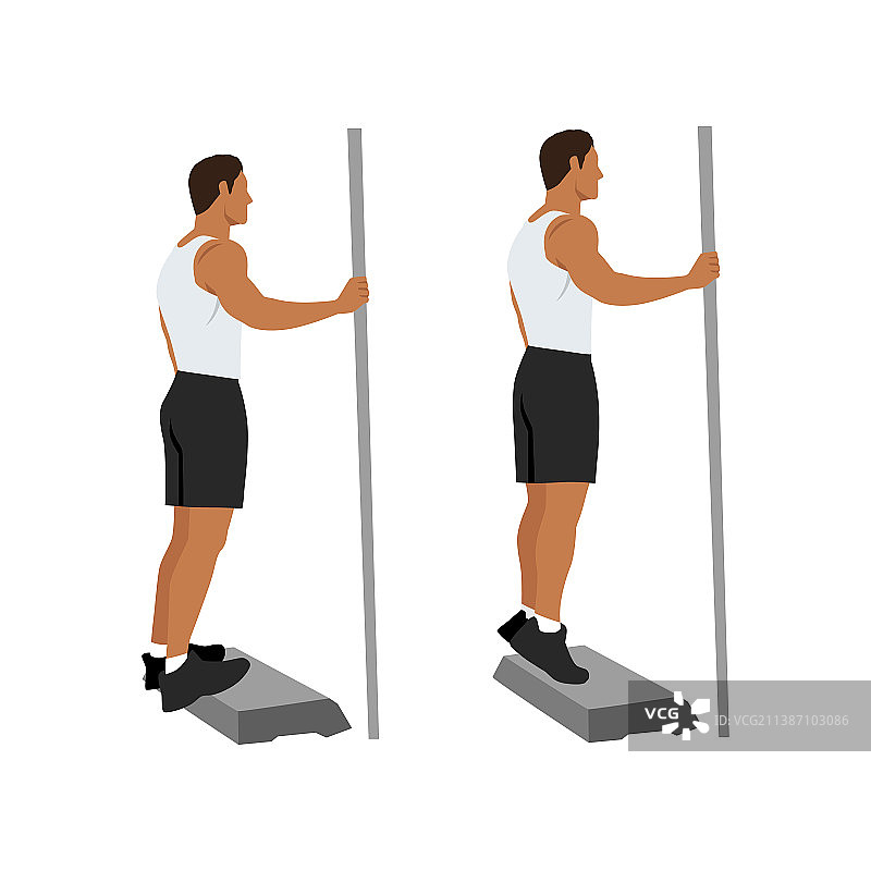 小腿抬高姿势图片素材