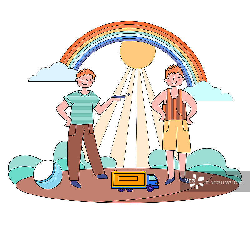 无线电遥控玩具概念图片素材