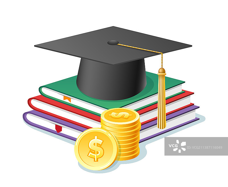 大学费用预算图片素材