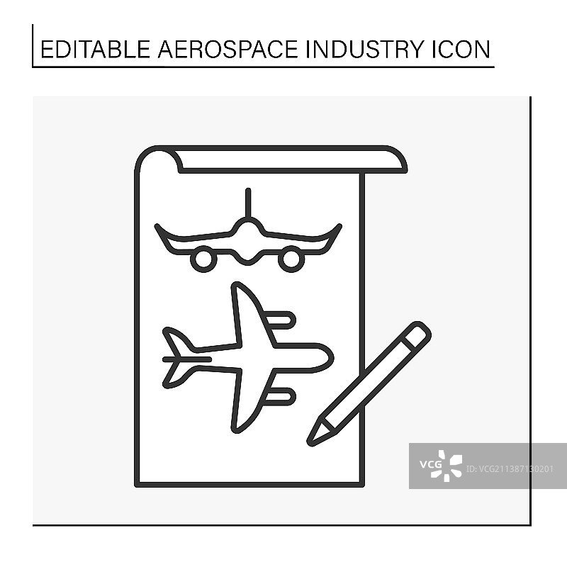 开发线条图标图片素材