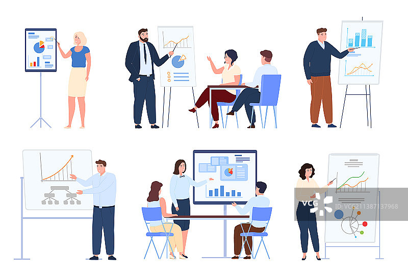 商务人士演示文稿图片素材