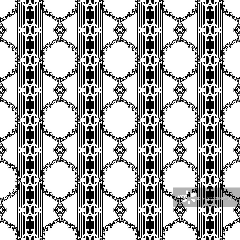 条纹和东方图案背景图片素材