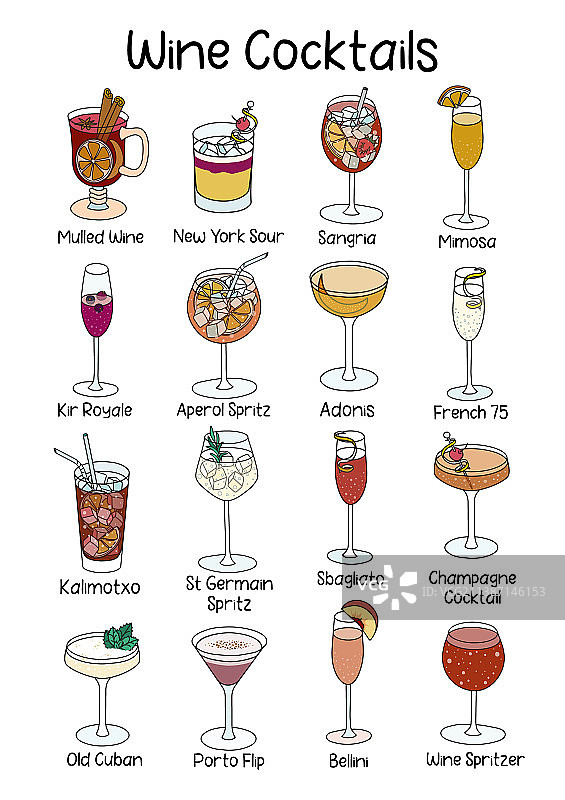 经典名酒套餐合集图片素材