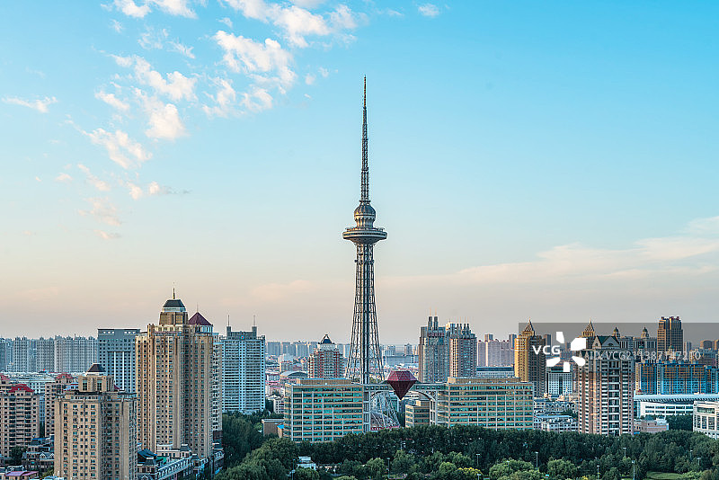 中国黑龙江省哈尔滨市城市风光图片素材