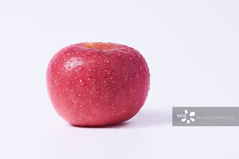 红富士苹果白底图图片素材