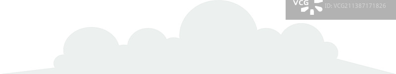 简洁云朵天气符号图片素材