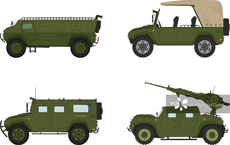 军用个人运输车图片素材