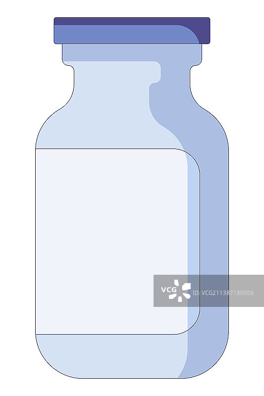 医院内用于注射的小型医用安瓿瓶图片素材