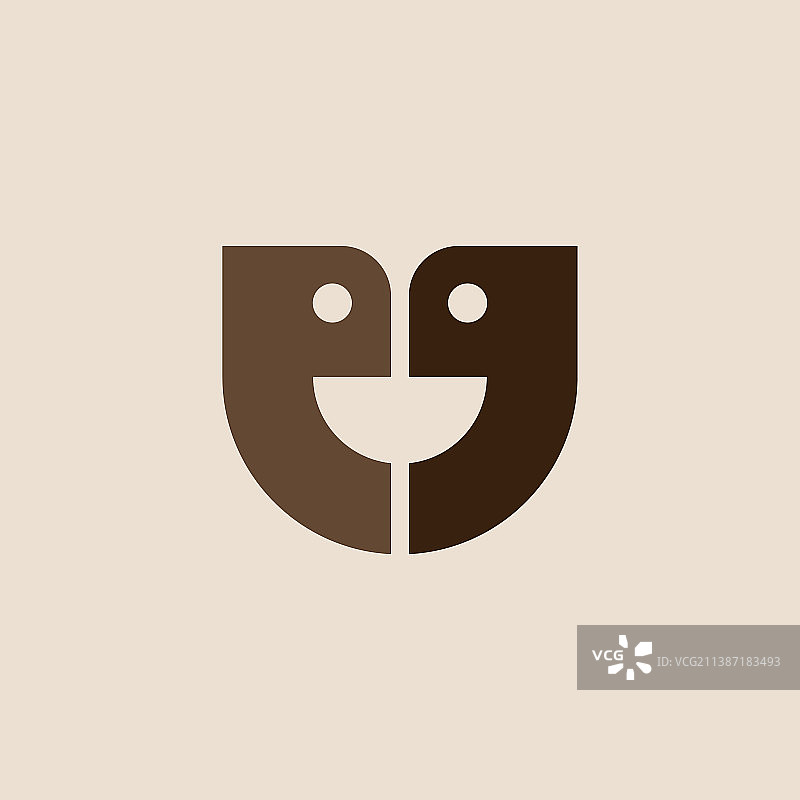 咖啡对话标志图片素材