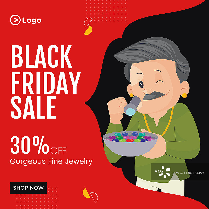 黑色星期五促销banner设计图片素材