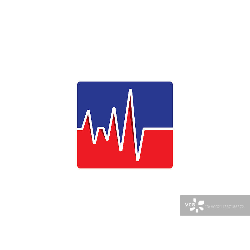 脉搏线图模板图片素材