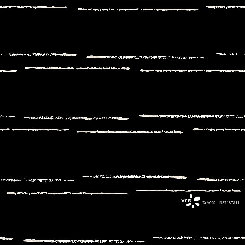 粉笔白色条纹黑色无缝图案图片素材