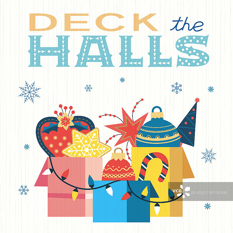 手绘冬季节日海报图片素材