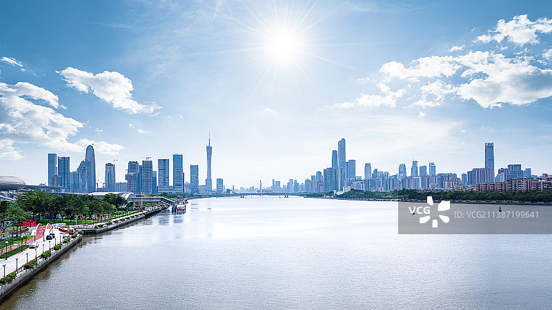 城市天际线图片素材