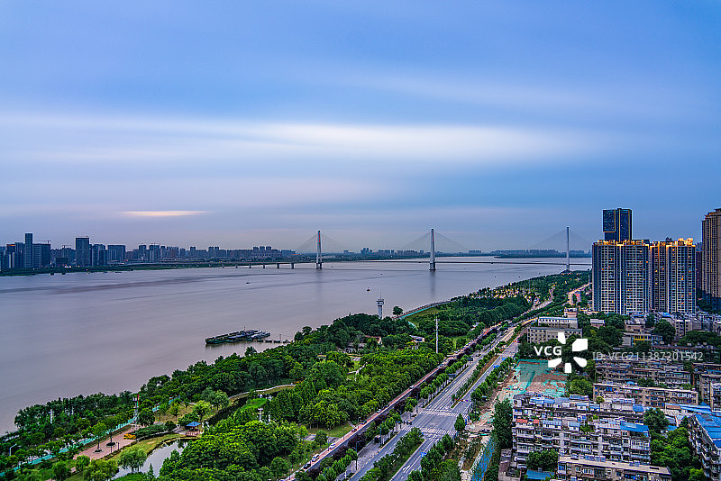 武汉二七长江大桥图片素材