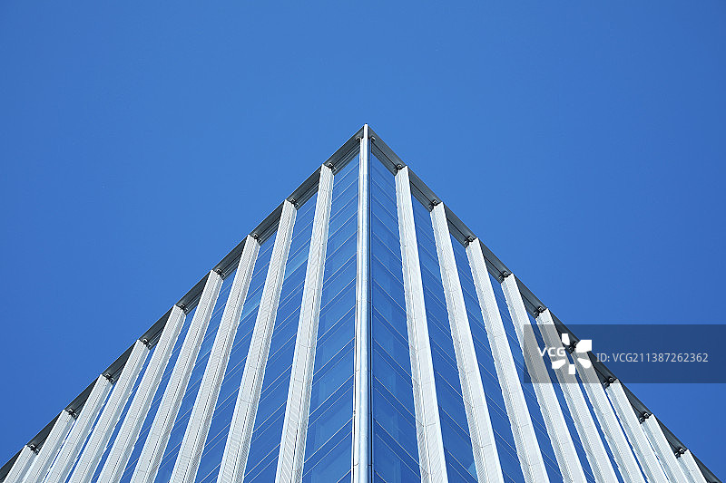 简洁干净的摩天大楼局部图片素材