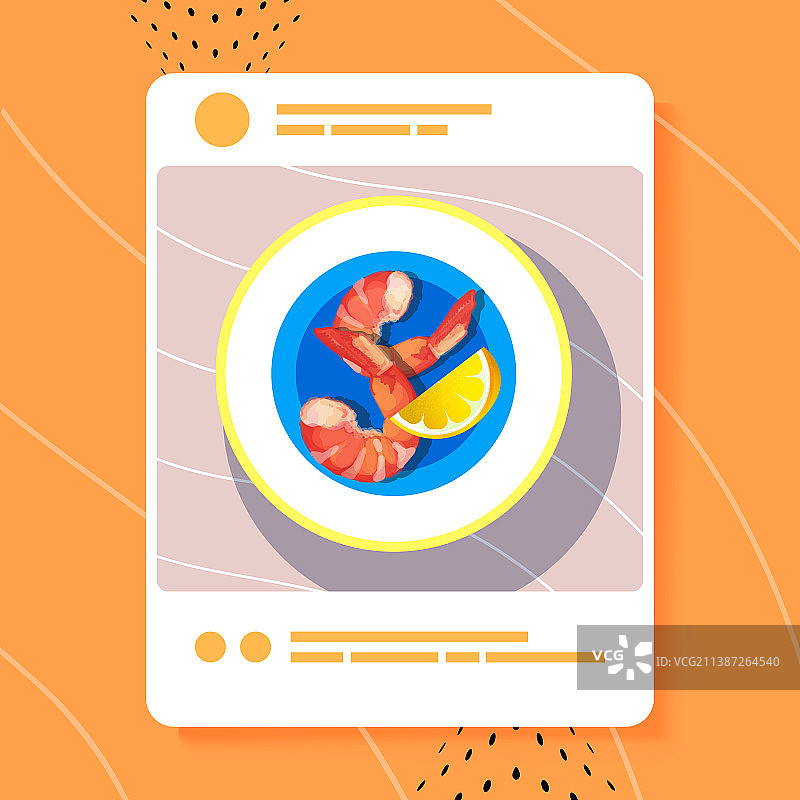 诱人的鲜虾柠檬照片图片素材