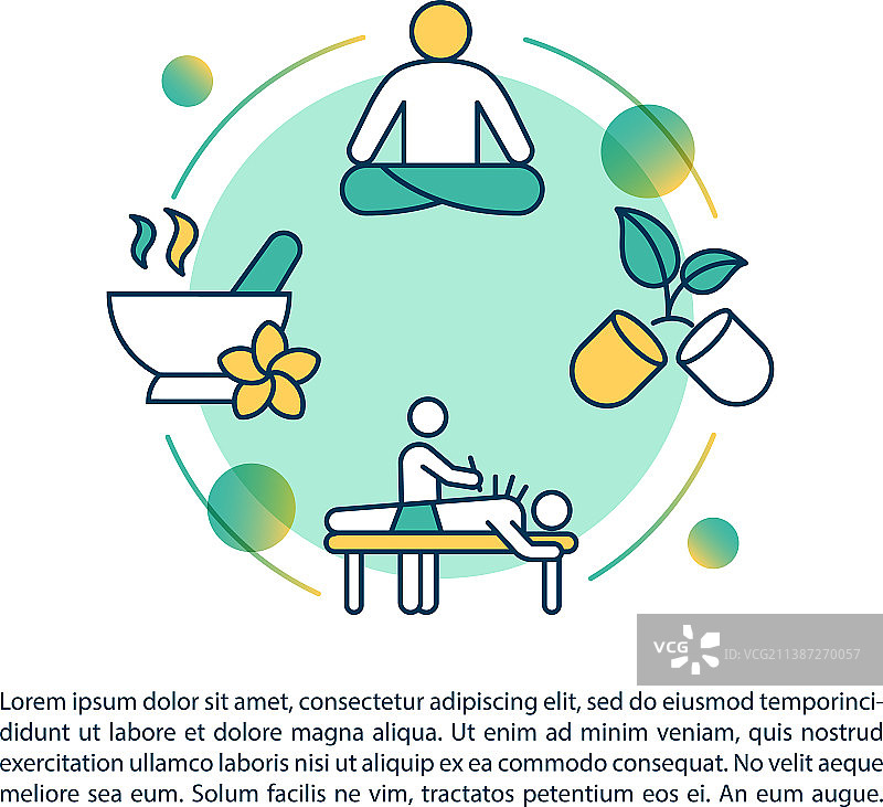 中国传统医学概念图标图片素材