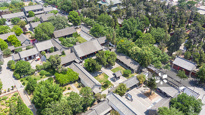 山东邹城市孟庙孟府景区图片素材