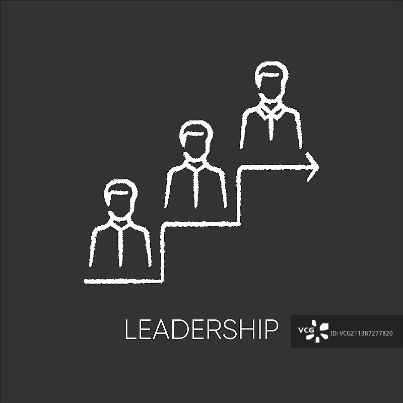 领导力扁平设计长阴影标志符号图标图片素材