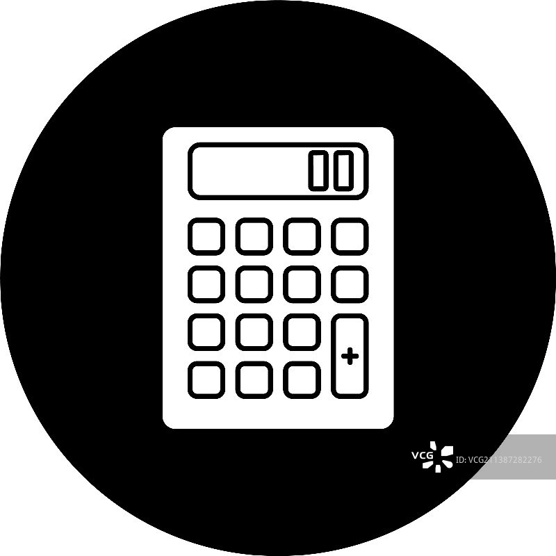 袖珍计算器符号图标数学图片素材