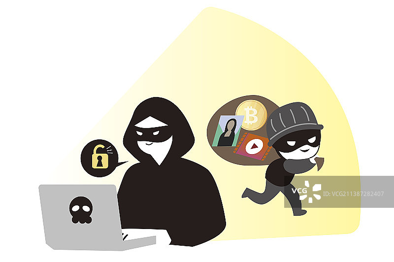 黑客入侵图片素材