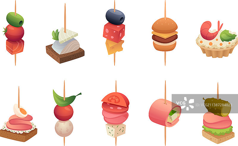 派对开胃小吃图片素材