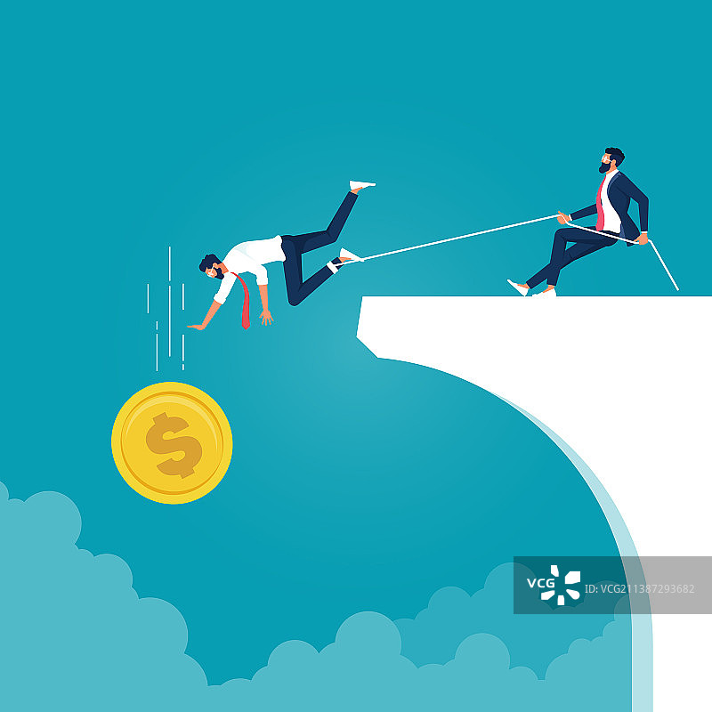 商业成功与团队合作概念图片素材