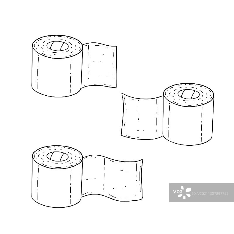 卫生纸卫浴元素合集图片素材