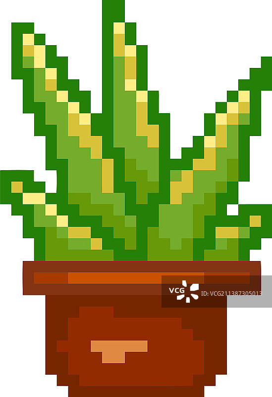 像素植物图片素材