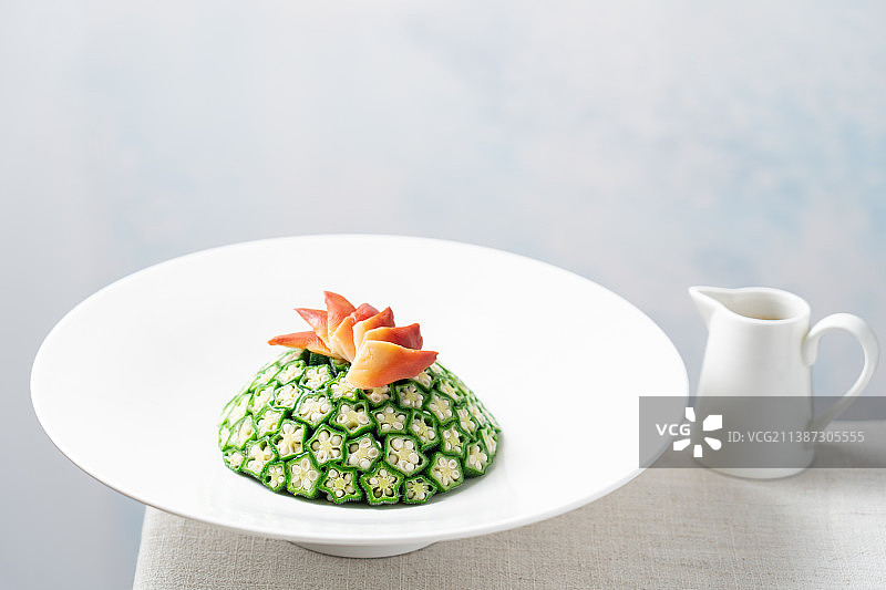 北极贝秋葵图片素材