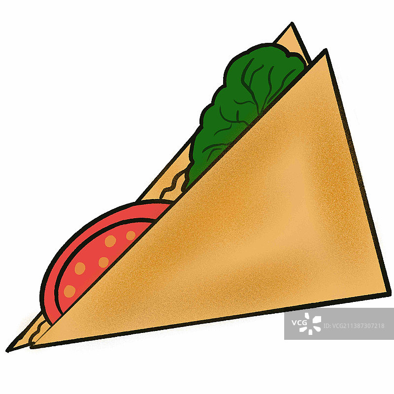 三明治日早餐面包图片素材