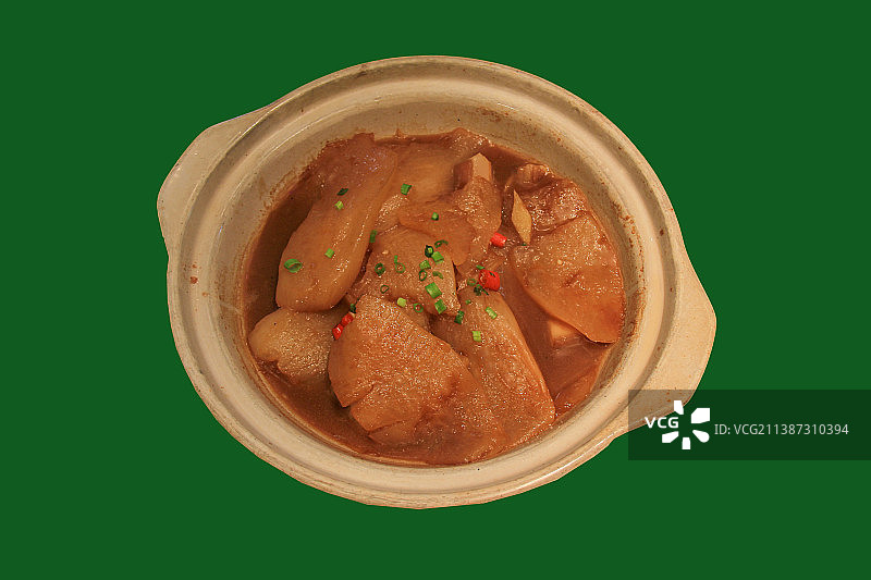 甘肃兰州风味美食：南胡萝卜煲图片素材
