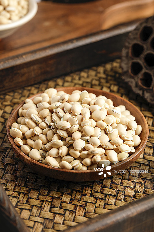 中华传统药材食品白扁豆图片素材