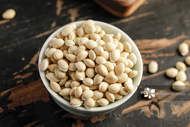 中华传统药材食品白扁豆图片素材