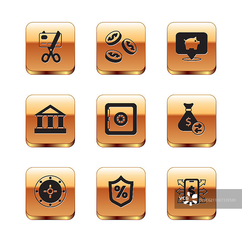 剪刀剪信用卡安全贷款合集图片素材