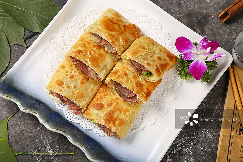 驴肉火烧图片素材