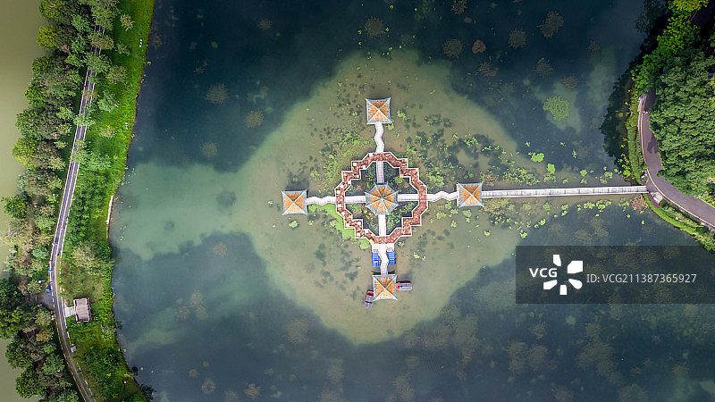 七星岩-五龙亭图片素材